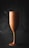 brown wooden footed cup