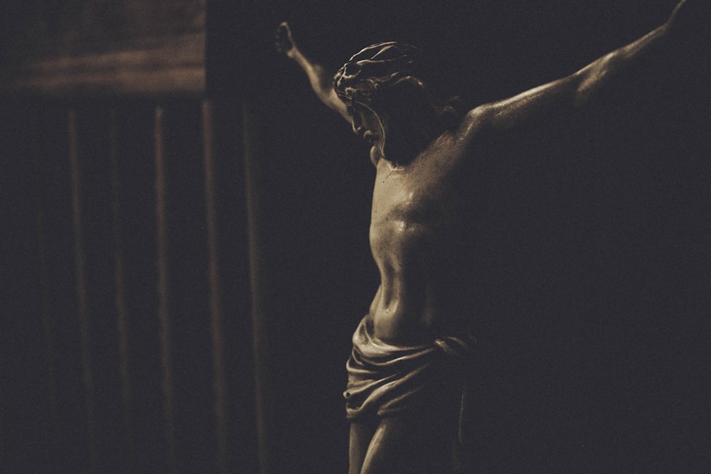 The Crucifix statue