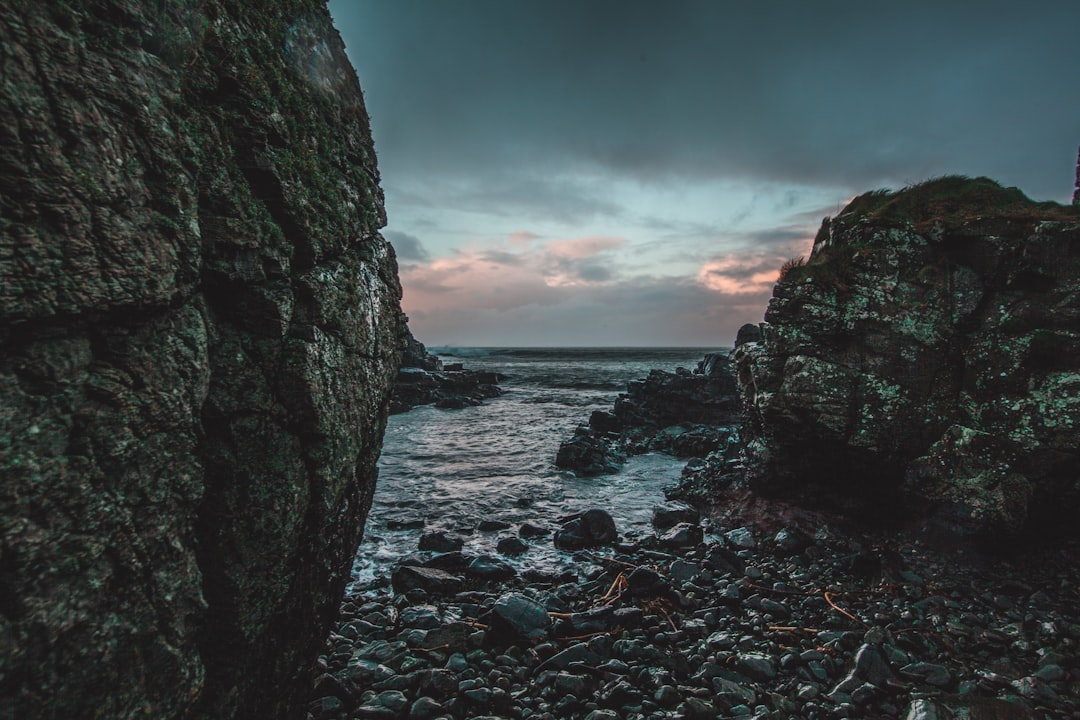 photo of Dunseverick Shore near Kinbane Castle