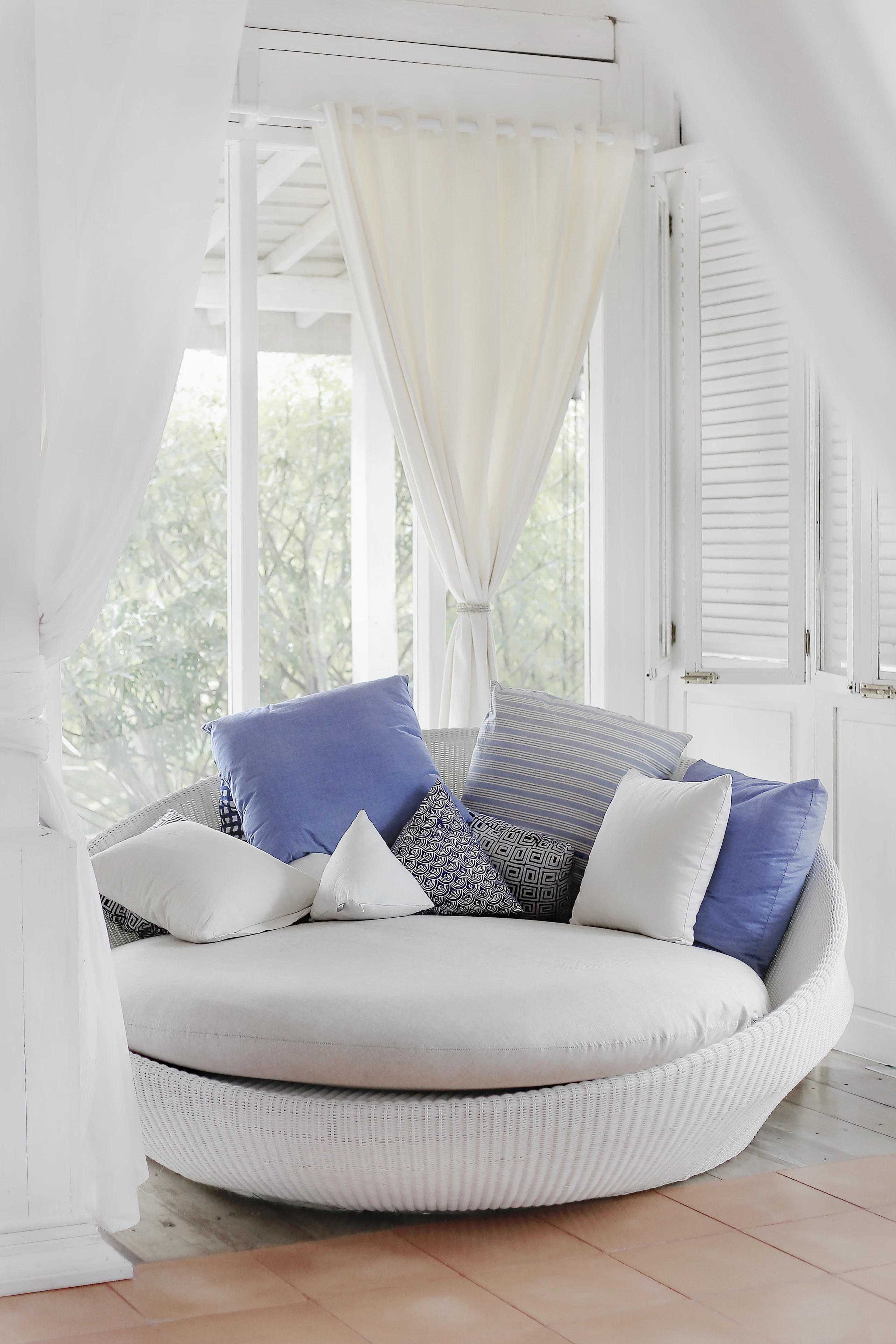 Palma Rattan Armchair in situ