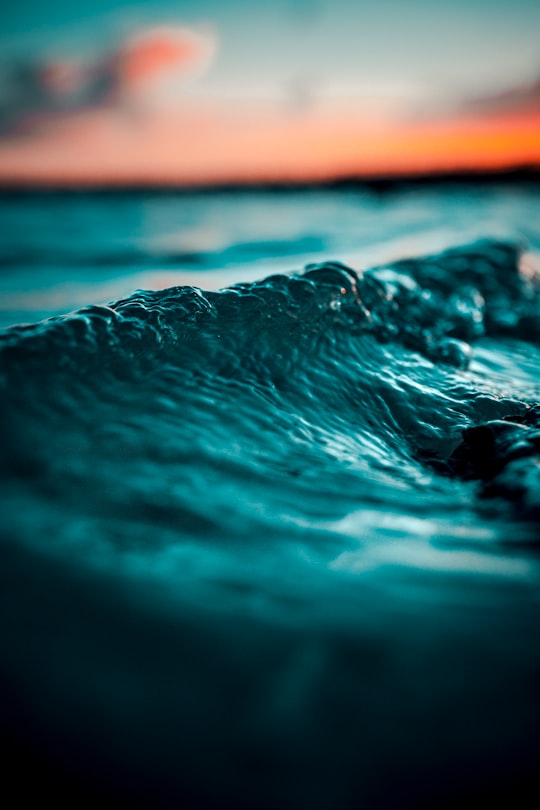 selective focus photo of water wave in Marco Island United States