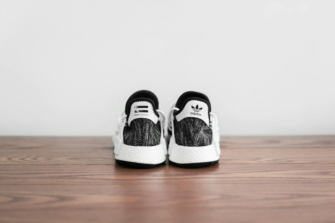 sneaker display closeup