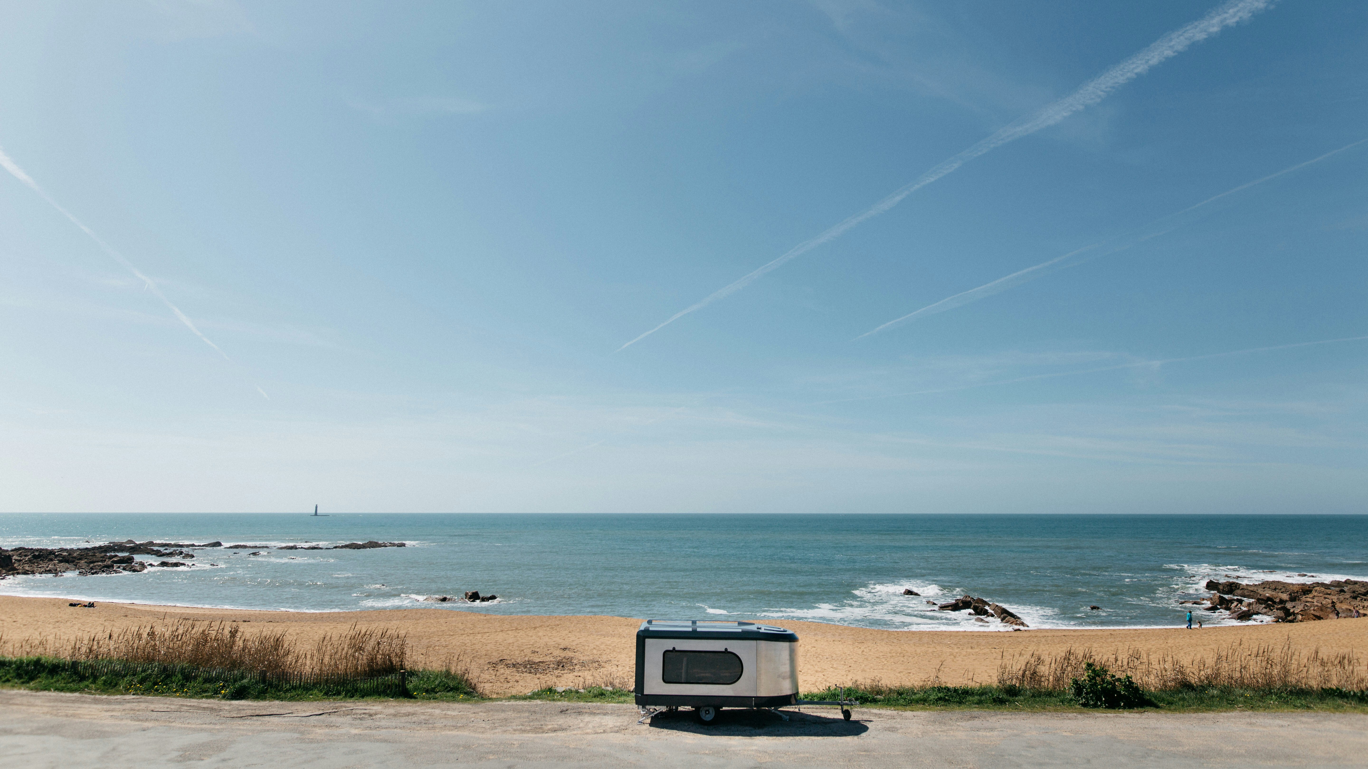 panoramic view of ocean