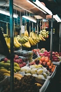 display of fruit in the market