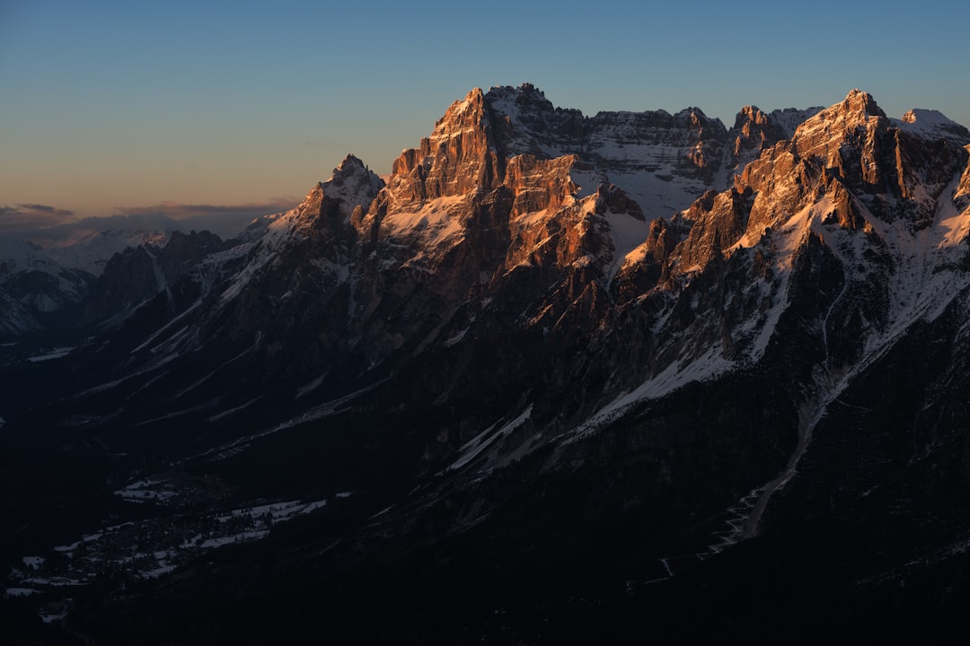 Mountain range photo spot Monte Rite Claut