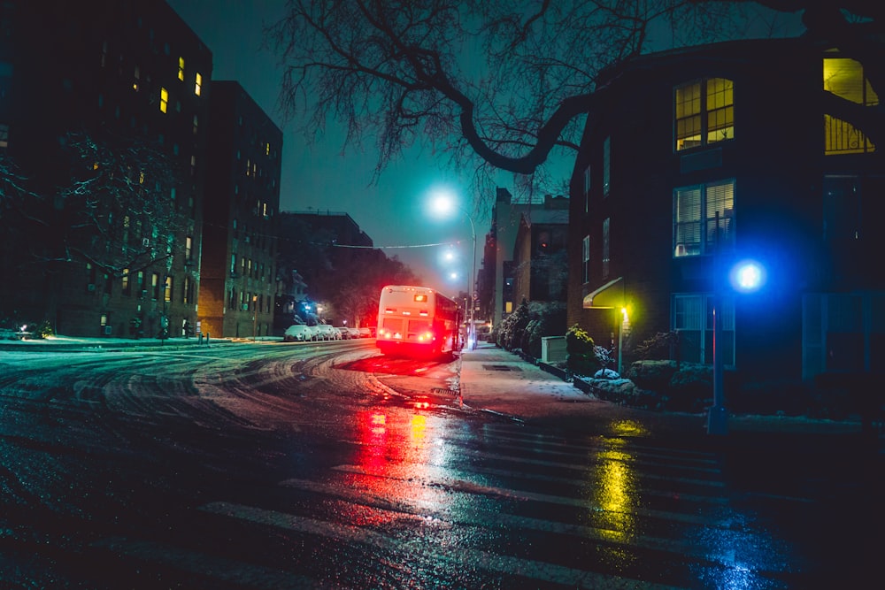 vehicle passing during nighttime