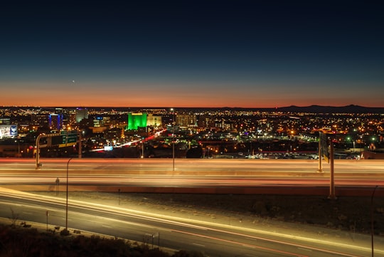 city during night in Albuquerque United States