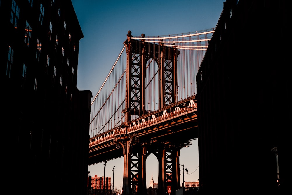 Brooklyn Bridge tagsüber