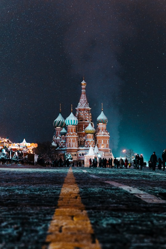 St. Basils Cathedral in St. Basil's Cathedral Russia