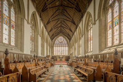 Merton College Chapel - Desde Inside, United Kingdom
