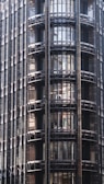 A modern smart building showcasing advanced automation technology.