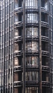 A completed commercial building showcasing modern architecture.