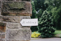 A detailed map highlighting the wedding venue location with elegant gold accents and a clear path.