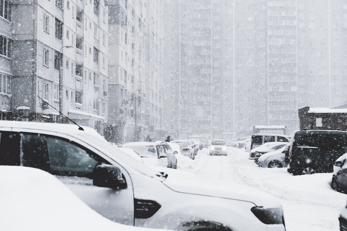 Kyiv covered by snow in 2018 (Photo: Viktor Bystrov/Unsplash)