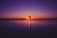 A couple enjoying a sunset on a beach, reflecting blissful moments of travel.
