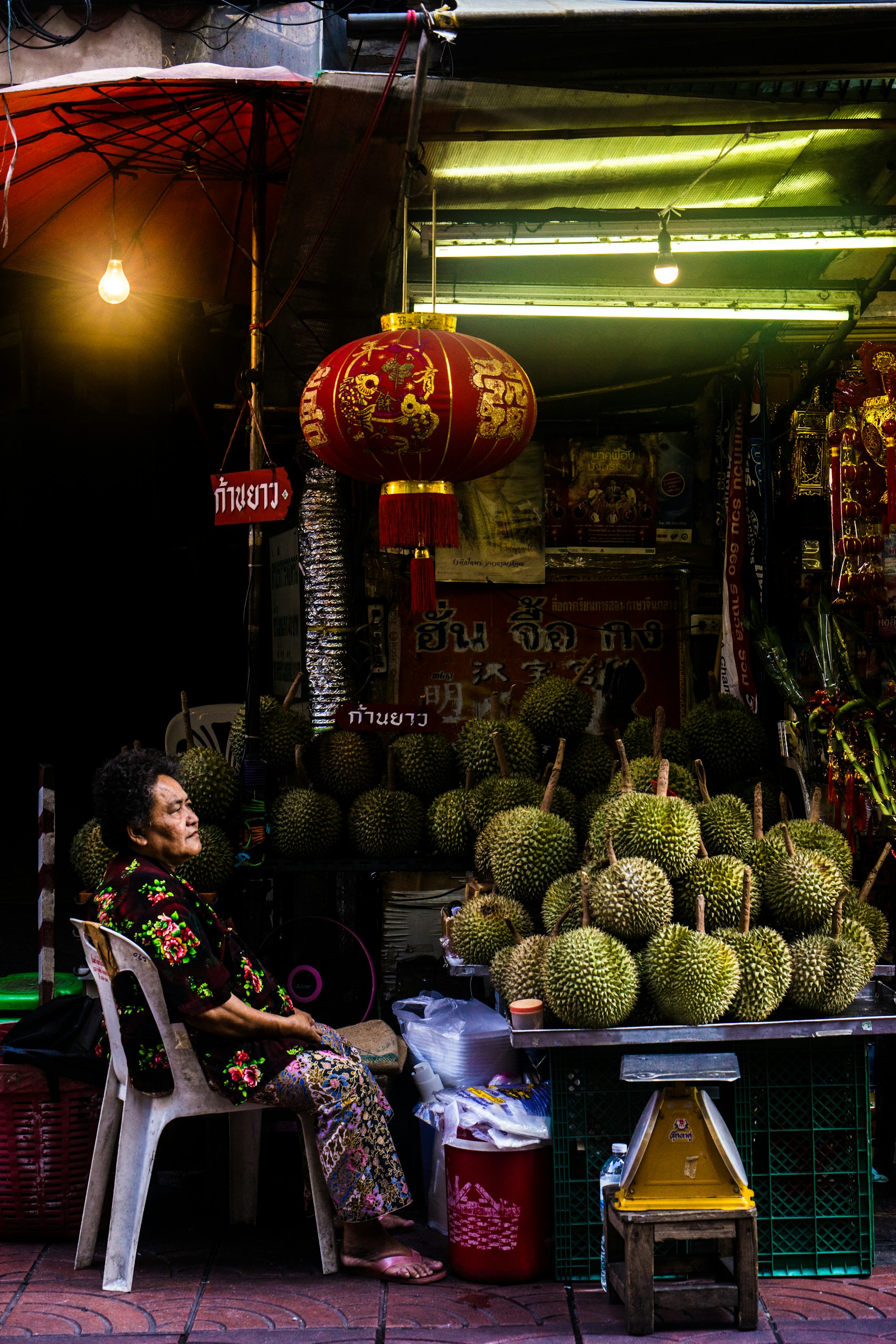 woman wearing yellow long-sleeved dress under white clouds and blue sky during daytime