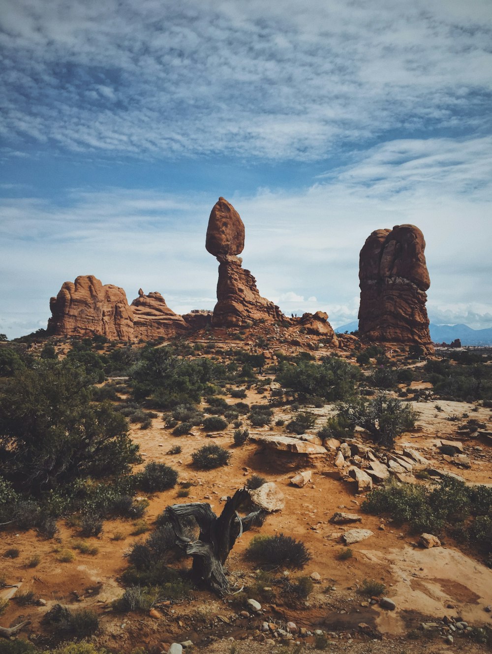 landscape photograph of rock formation