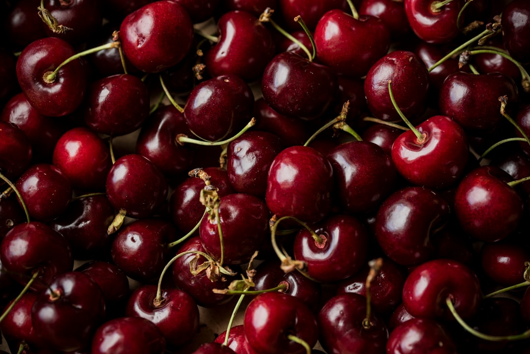 red cherry fruits