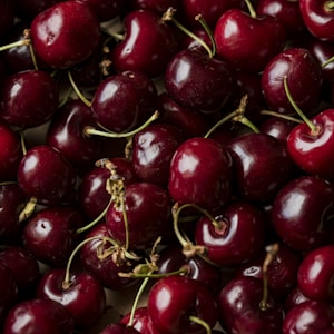 red cherry fruits