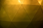gold geodesic wall