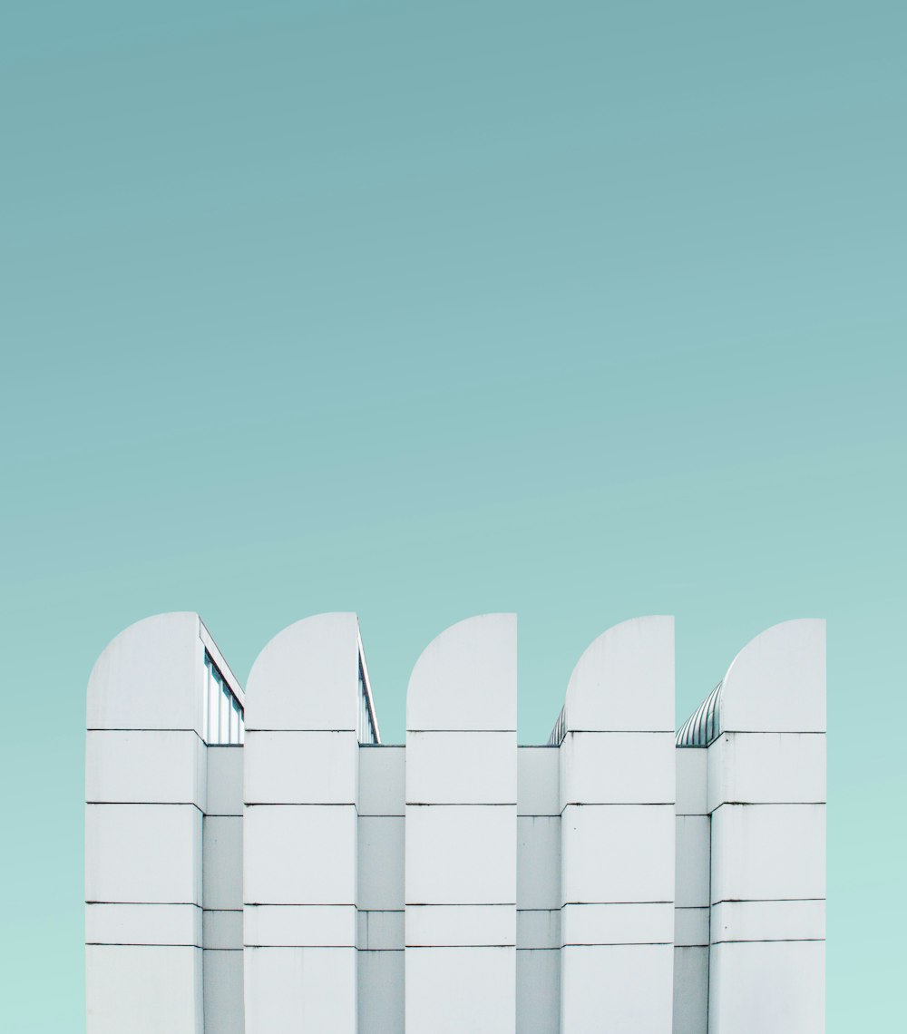 white concrete building