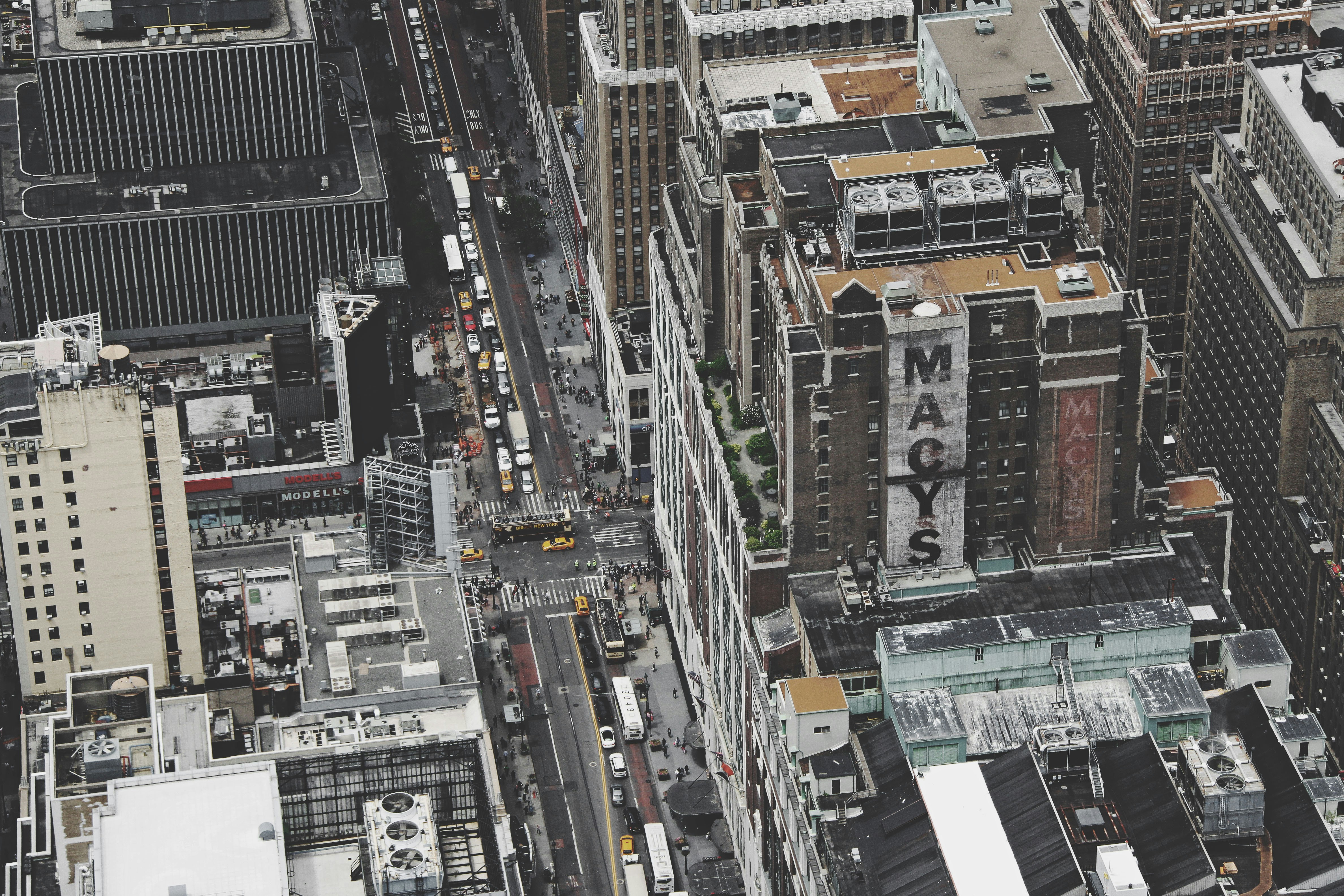 &quot;View from Empire State Building.&quot;