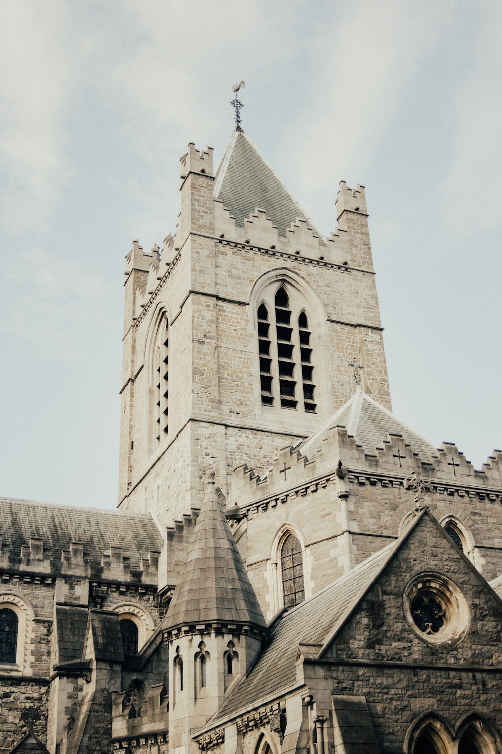 low-angle of chapel