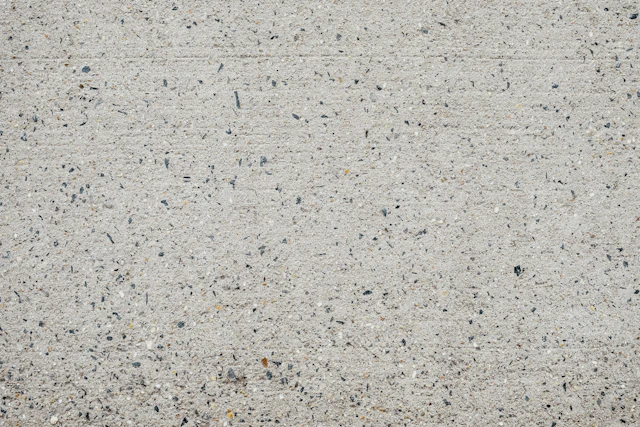 A close view of a terrazzo-style surface