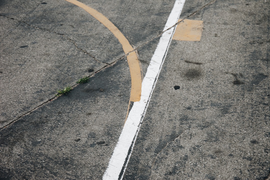 aerial view photography of spalling concrete