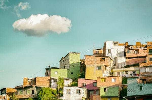Photo of concrete houses — Medellín, Colombia