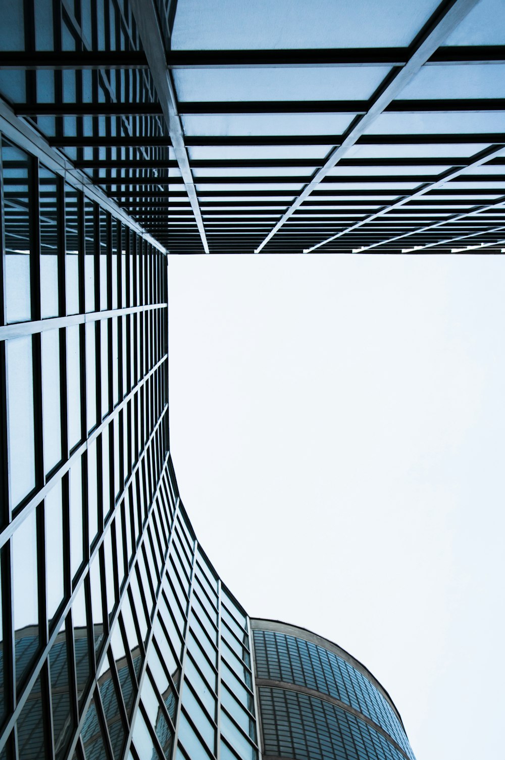 blue concrete building during day time