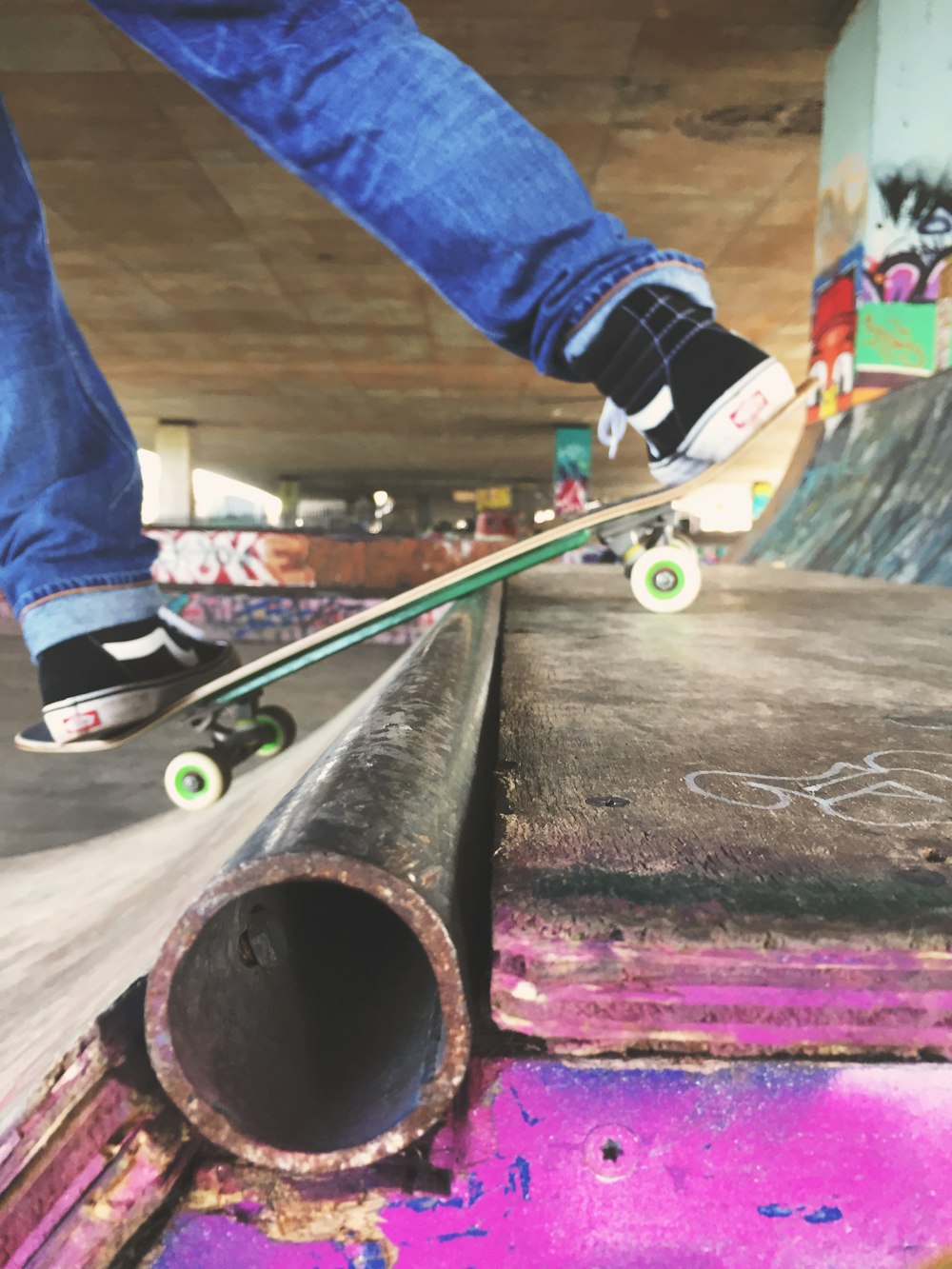 person riding skateboard