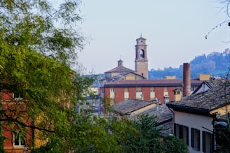 A serene view of the Madonna della Speranza church in Grottammare on a sunny July morning.