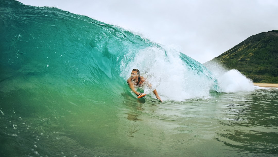 Surfing photo spot Sandy Beach Sunset Beach