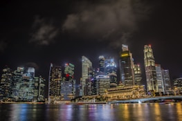 New York City during nighttime