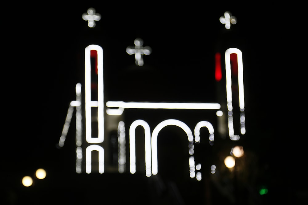chiesa illuminata