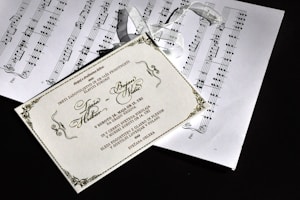 Elegant Wedding Invitation