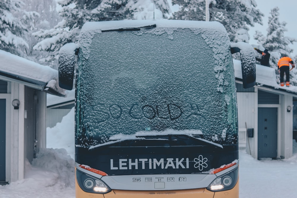 yellow and black Lehtimaki vehicle