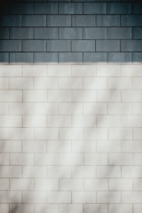 white brick wall