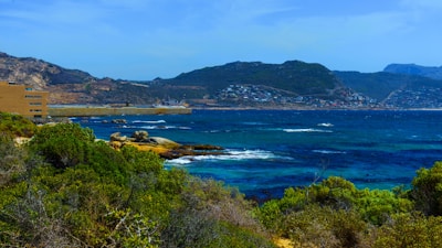 A scenic view of the Colombian coastline.
