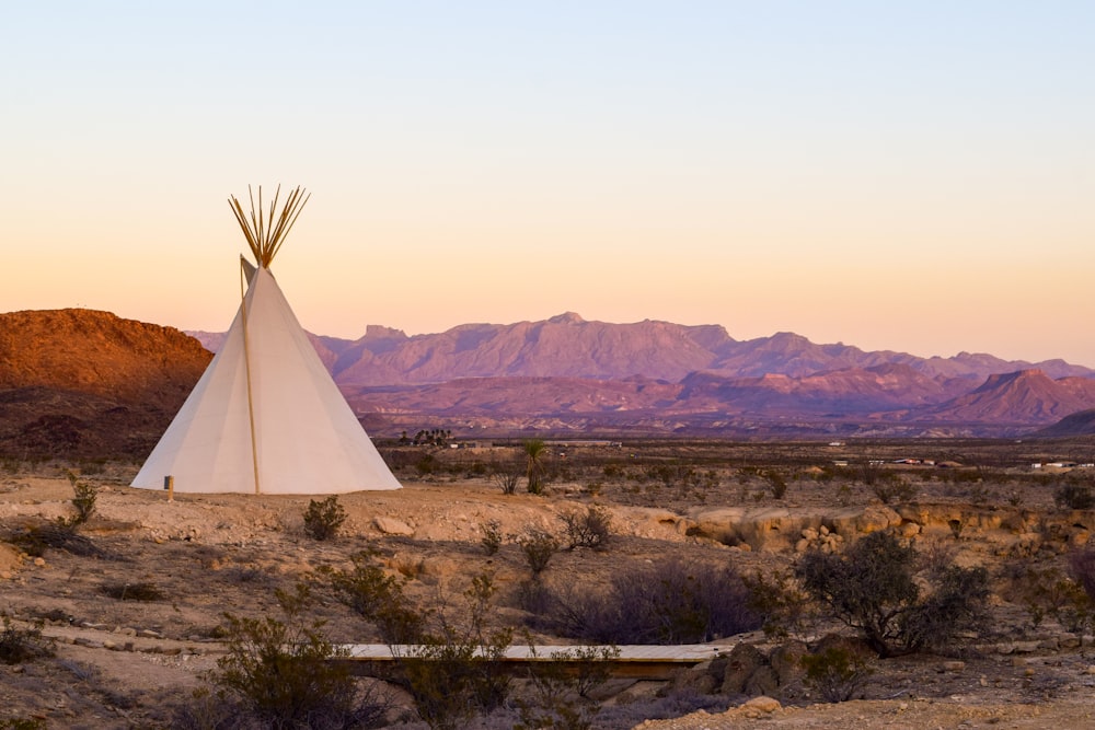 tippee tent at the Grand Canyon