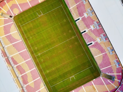 green soccer field