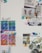 A collage featuring various pictures and text elements with an artistic flair. It includes images of paint palettes with vibrant colors, an interior space with greenery, motivational text, and graphic art, surrounded by pastel confetti-style decorations.
