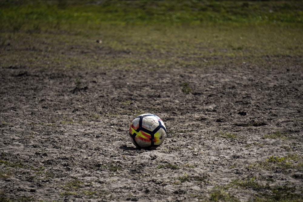 white soccer ball