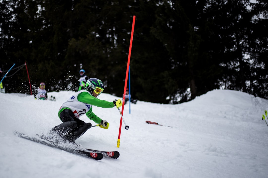 photo of Manigod Skier near Lake Annecy