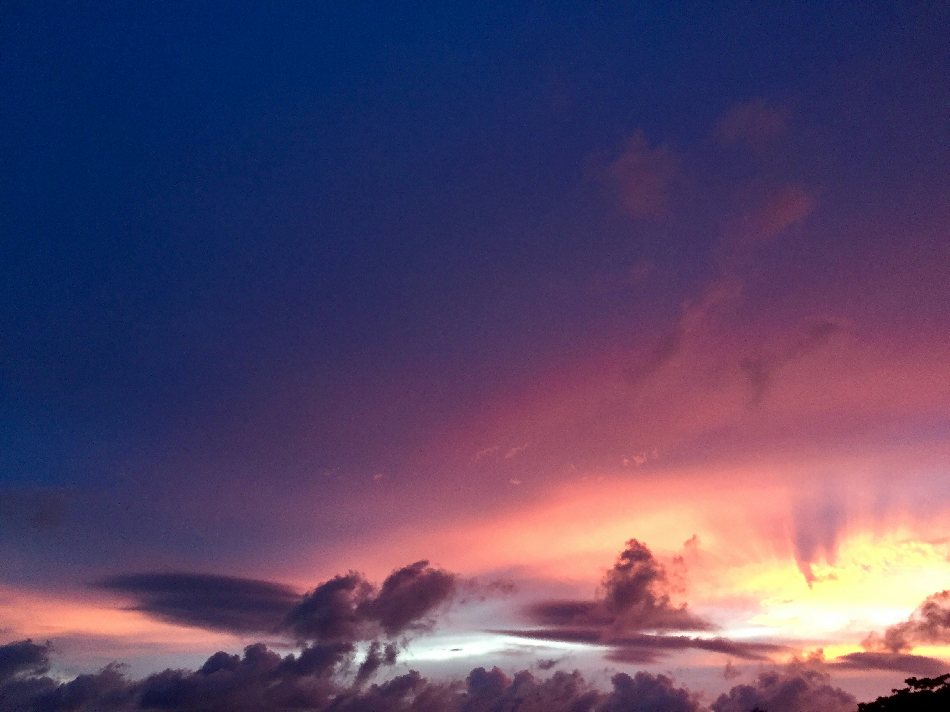 low-angle photography of clouds