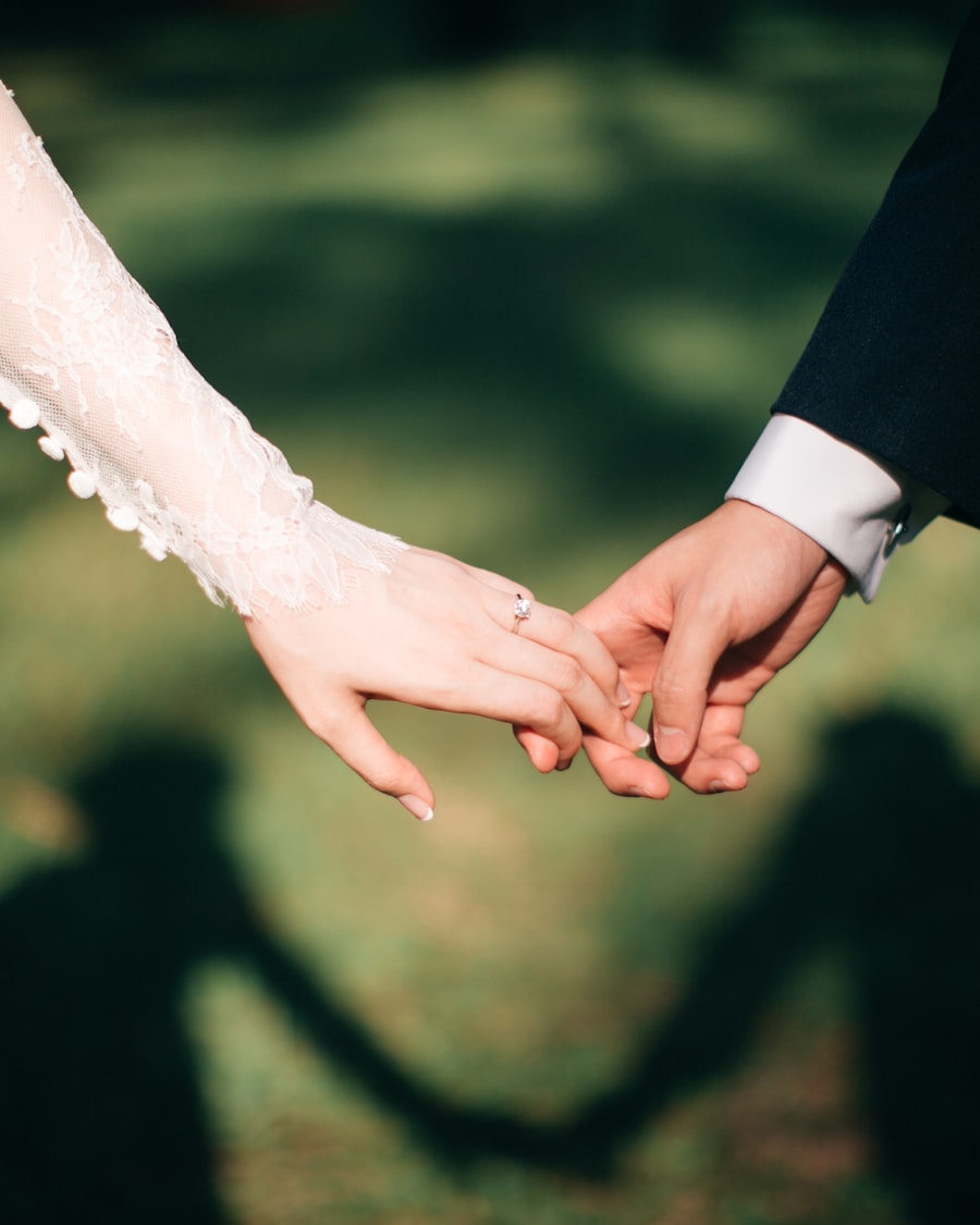 Golden hour couple portrait