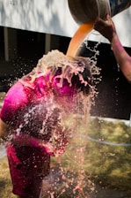 A satisfied client receiving a service from SplashX.