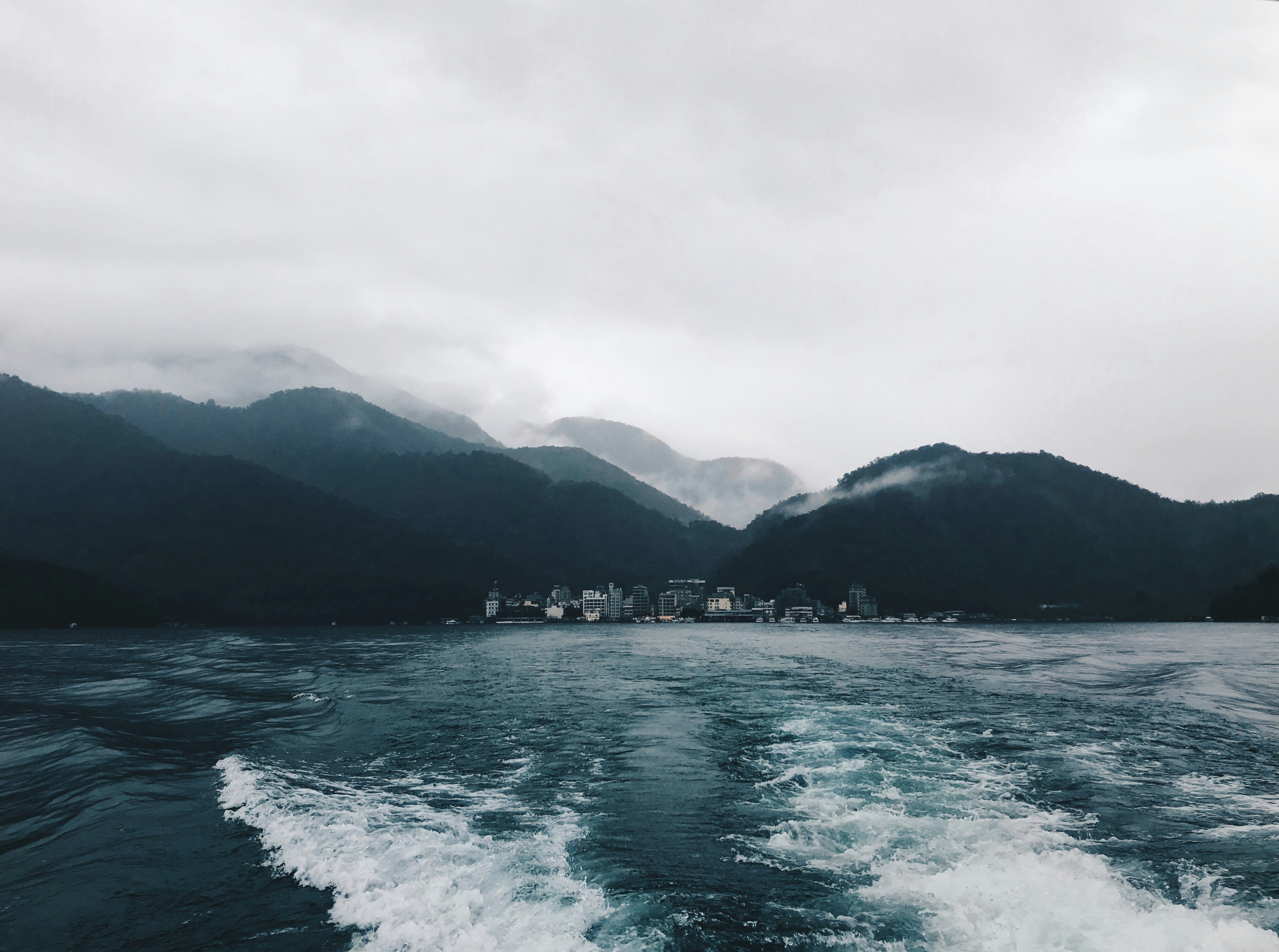 body of water besides mountain, Left Behind