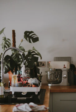 assorted condiment jars on white tray